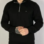 Blusa Fleece Meio Zíper — foto 1
