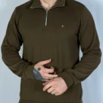 Blusa Fleece Meio Zíper — foto 2