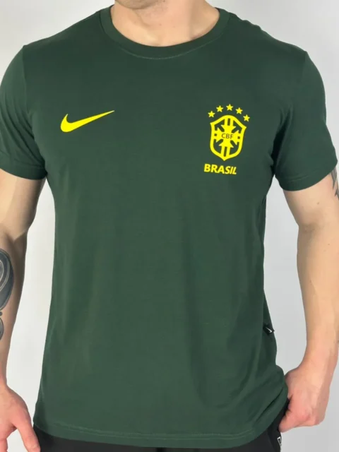 Camiseta Meia Malha Brasil Nike