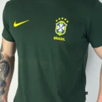 Camiseta Meia Malha Brasil Nike