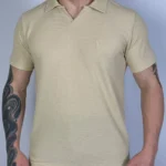 Camisa Gola V Texturizada — foto 1