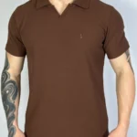 Camisa Gola V Texturizada — foto 5