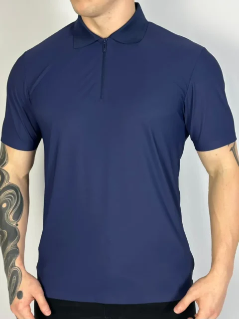 Polo com Zíper Tecnológica Tommy Hilfiger