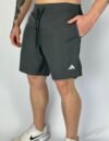 Bermuda Elastano Adidas Chumbo
