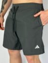 Bermuda Elastano Adidas Chumbo