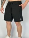 Bermuda Elastano Adidas Preto