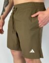 Bermuda Elastano Adidas Verde Oliva
