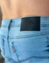 Calça Jeans Armani Exchange Azul Claro