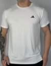 Camiseta Dry Fit Adidas Branco