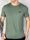 Camiseta Dry Fit Adidas Verde Sage