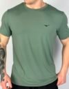 Camiseta Dry Fit Mizuno Verde Sage
