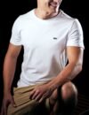 Camiseta Peruana Básica Lacoste Branca
