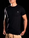 Camiseta Peruana Básica Lacoste Preta
