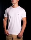Camiseta Peruana Básica Tommy Hilfiger Branca