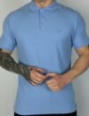 Gola Polo Piquet Emporio Armani Azul Claro