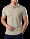 Gola Polo Piquet Tommy Hilfiger Bege