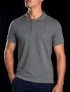 Gola Polo Piquet Tommy Hilfiger Cinza Mescla