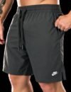 Kit 2 Shorts Esportivo Nike e Adidas, short Nike Chumbo