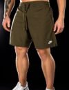 Kit 2 Shorts Esportivo Nike e Adidas, short Nike Caqui