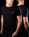 Camiseta Peruana Básica Armani Preta