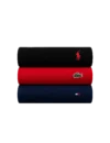 Kit 3 Camisetas Ralph Lauren, Lacoste e Tommy Hilfiger